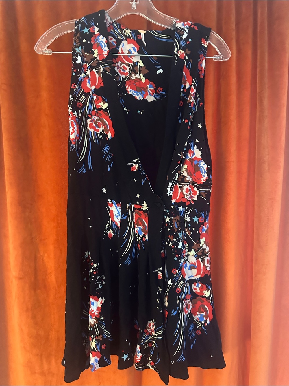 Free people size medium wrap style tank top